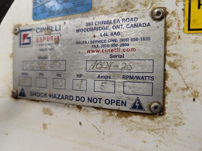 Used Cinelli Esperia Semi-Auto Bun Divider Rounder