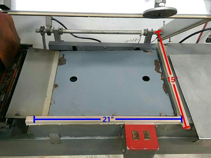 Used Seal-a-Tron L-bar Sealer and Heat Tunnel