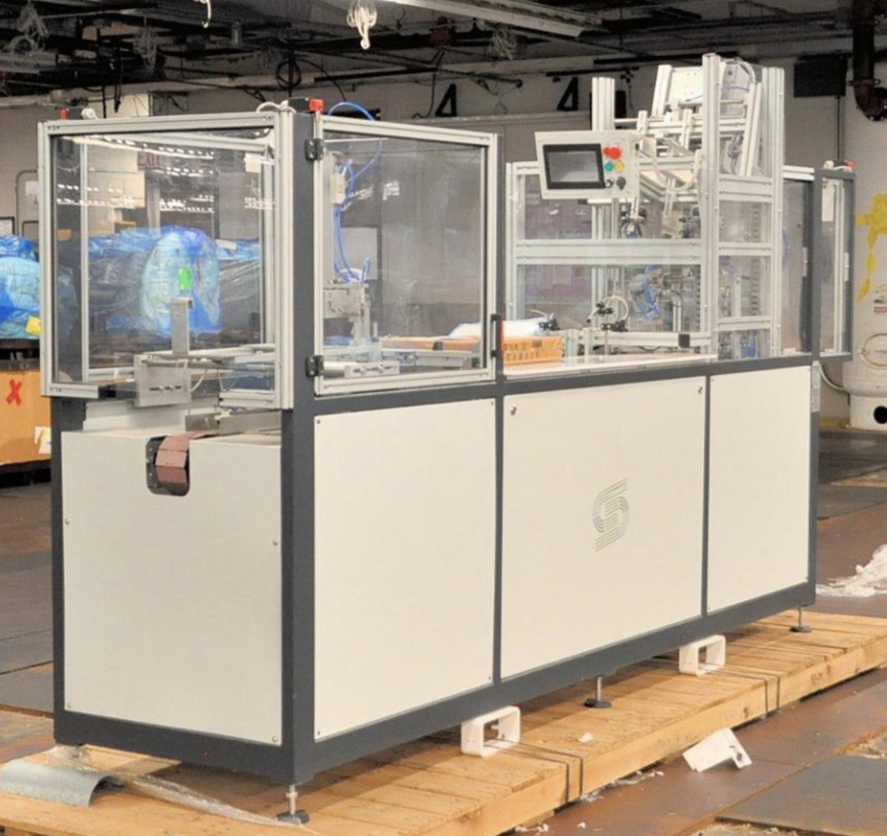 Used Santoni HP Hang Tab Packaging Machine