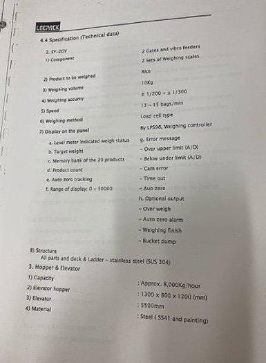 Used LeePack RP Simplex Rotary Fill Seal Machine