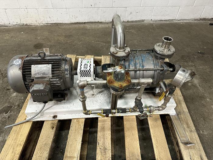 Used SIHI Pumps 7.5HP Vacuum Pump