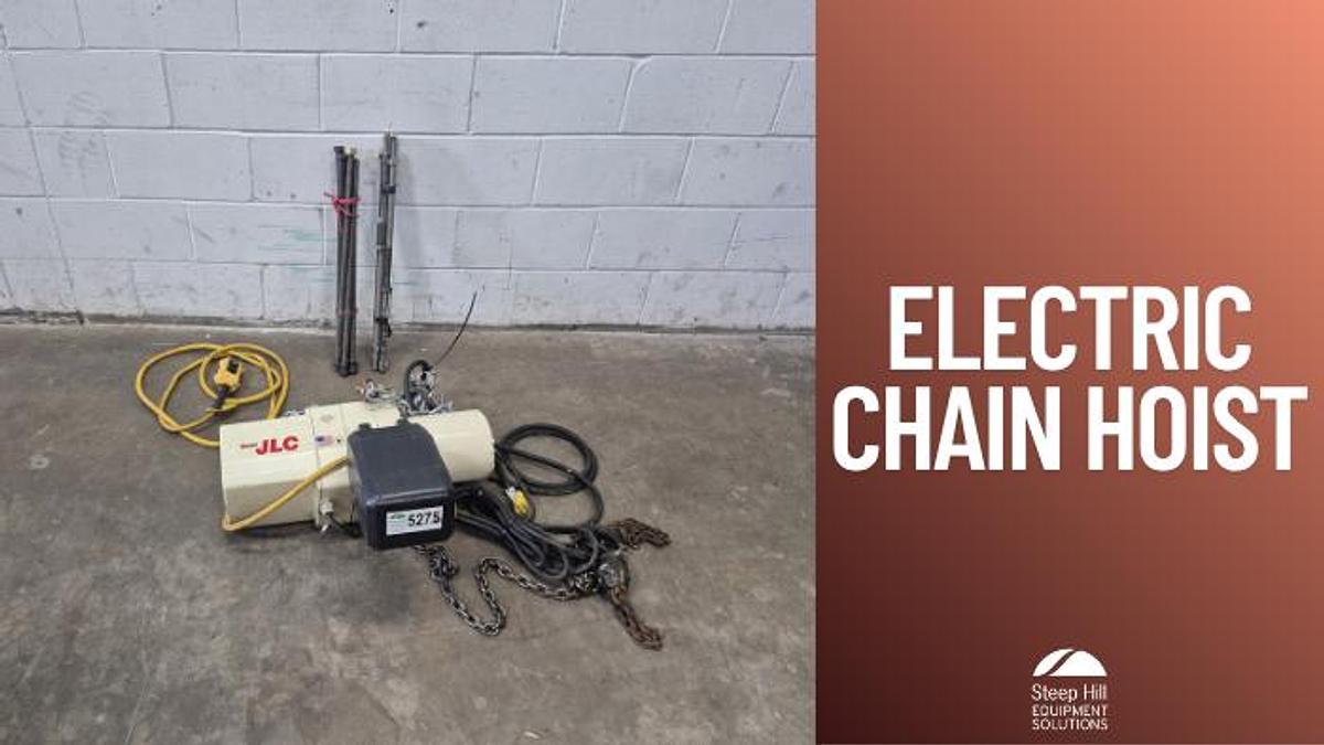 Used Coffing JLC 1-Ton Electric Chain Hoist