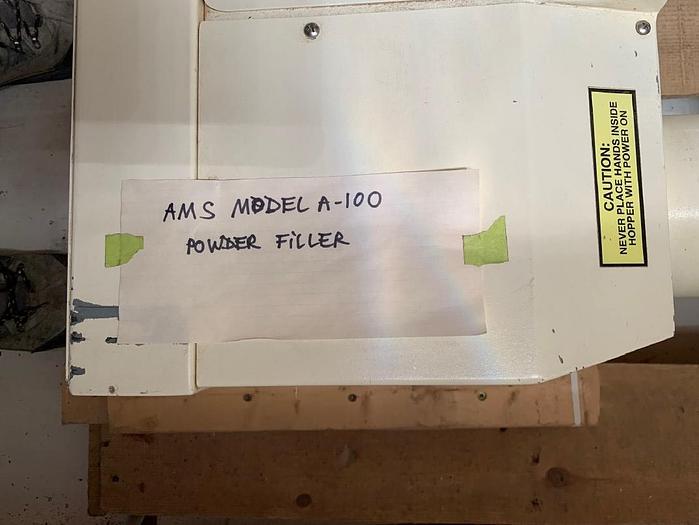 Used AMS A-100 Semi-Automatic Auger Filler