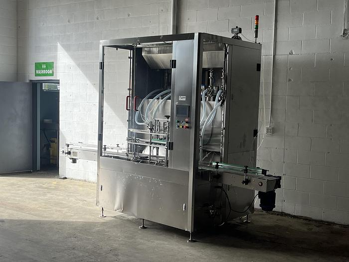 Used 6-Head Bottle Filler