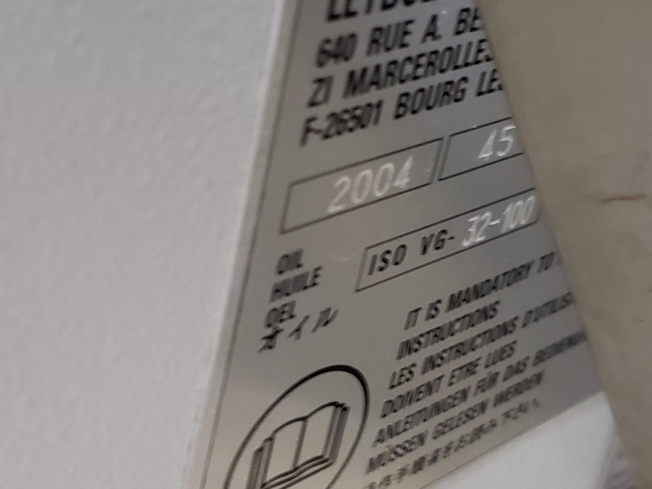 Used Sogevac SV 40 Rotary Vane Vacuum Pump