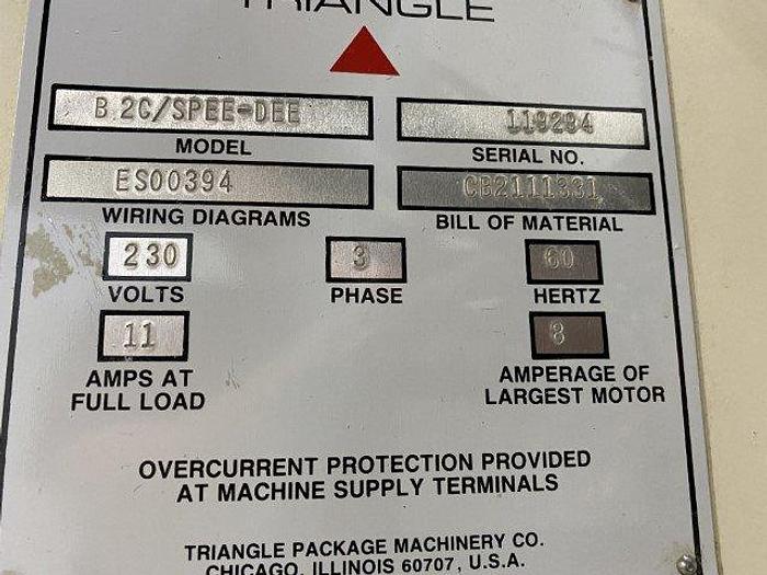 Used Triangle B2C VFFS Bagger