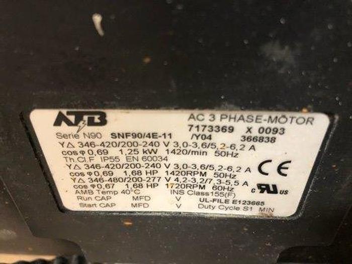 Used Schmalz SV 1040 Vacuum Pump with AC Motor