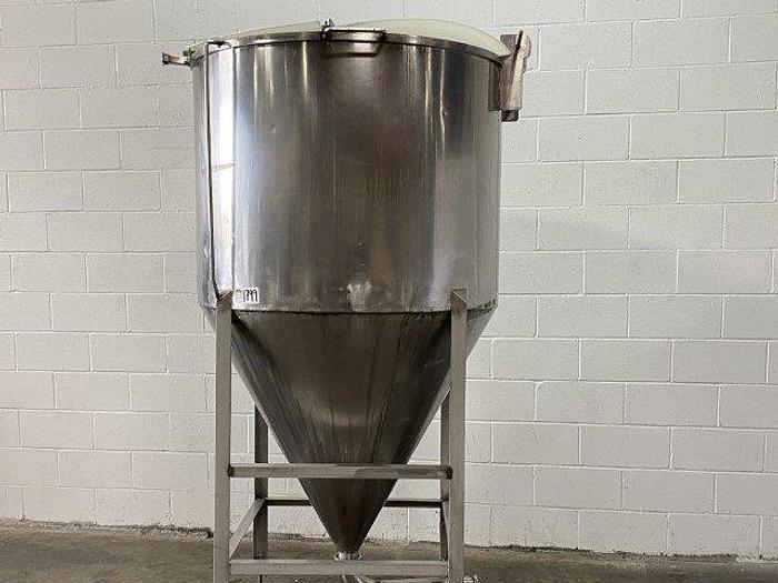 Used 200 Gal Cone-Bottom Holding Tank