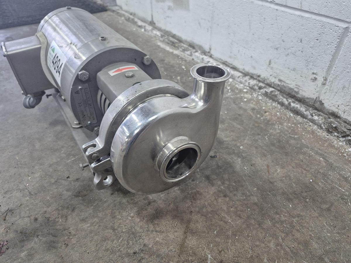 Used Q-Pumps 1.5 HP Sanitary Centrifugal Pump