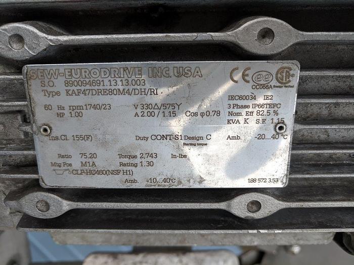 Used Hartman 9' High Incline Conveyor