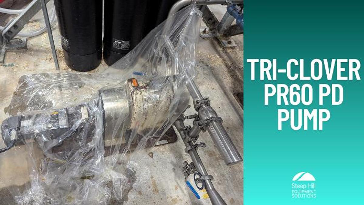 Used Tri-Clover PR60 PD Pump