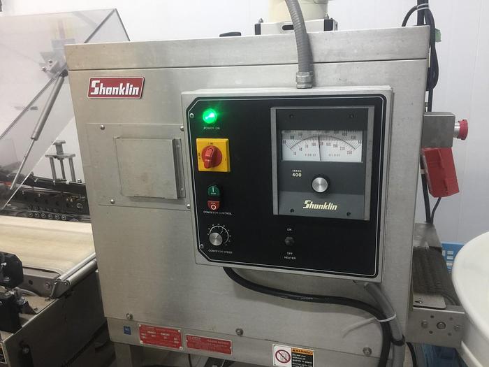 Used Shanklin Shrink Tunnel and Heat Sealer