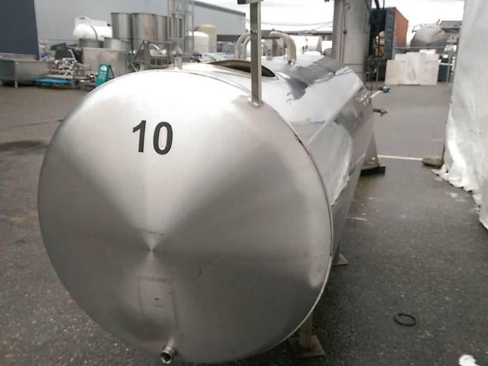 Used 500 Gallon Refrigerated Milk Tank