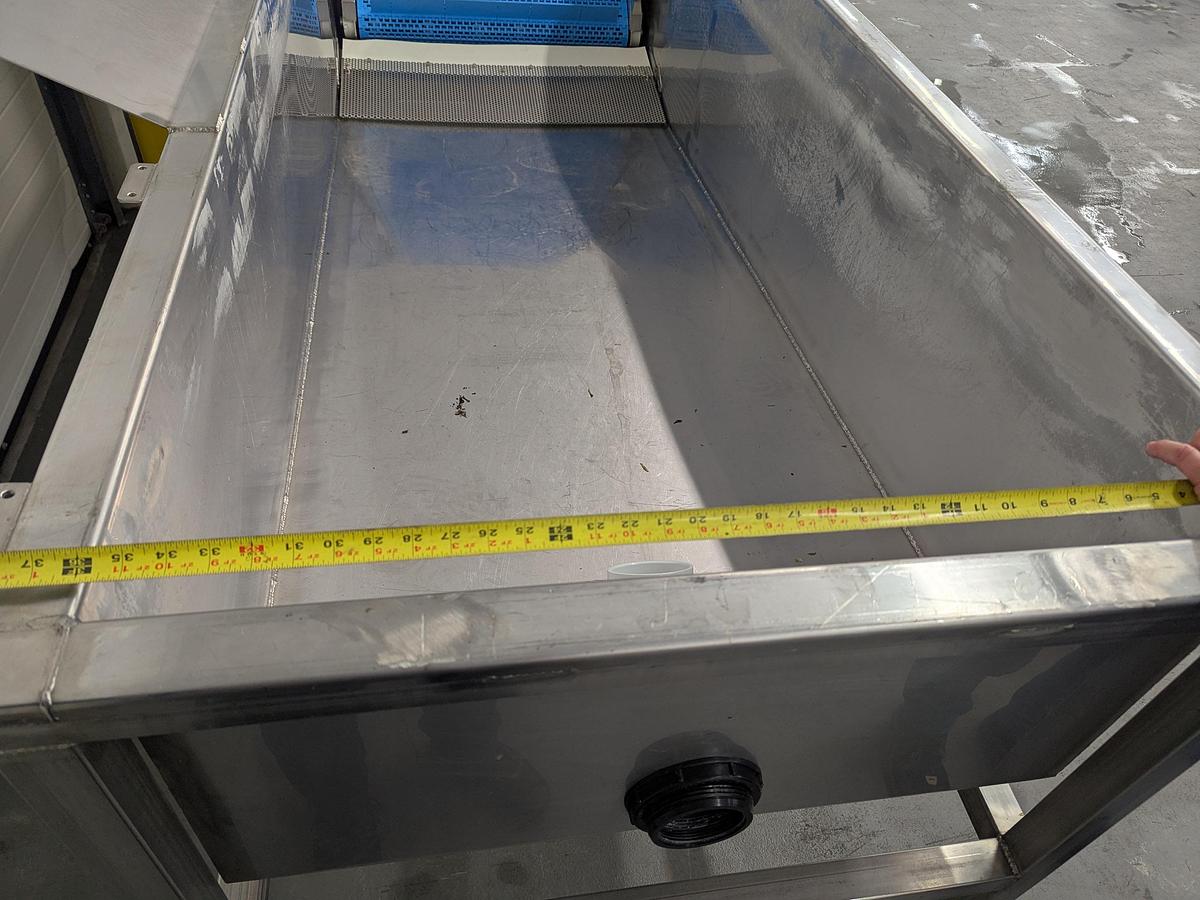 Used Water Bath Modular Conveyor