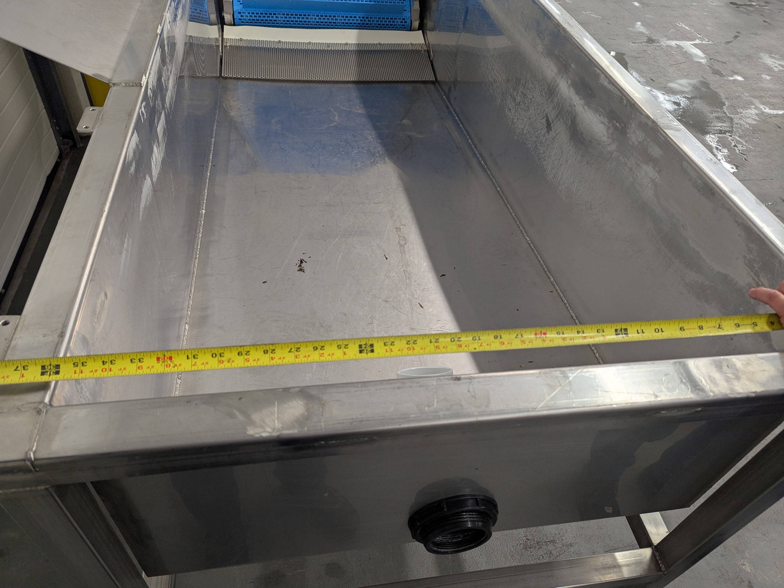 Used Water Bath Modular Conveyor