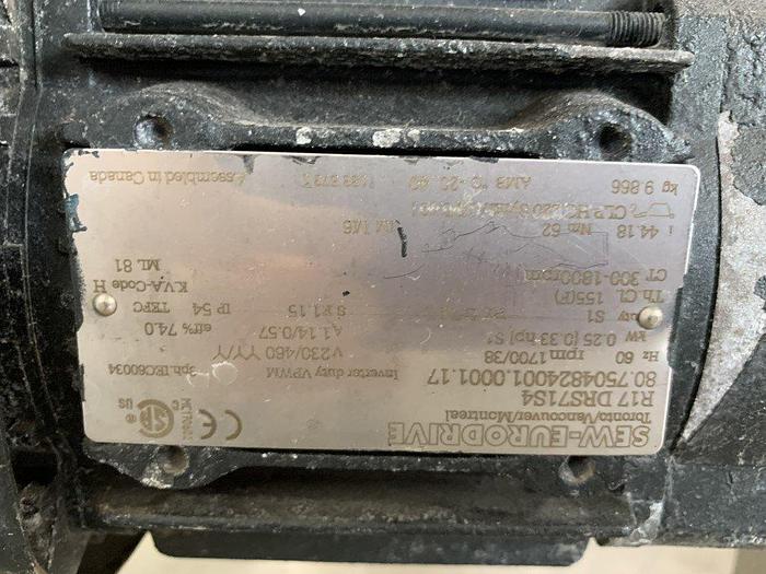 Used 90° Right Turn Conveyor