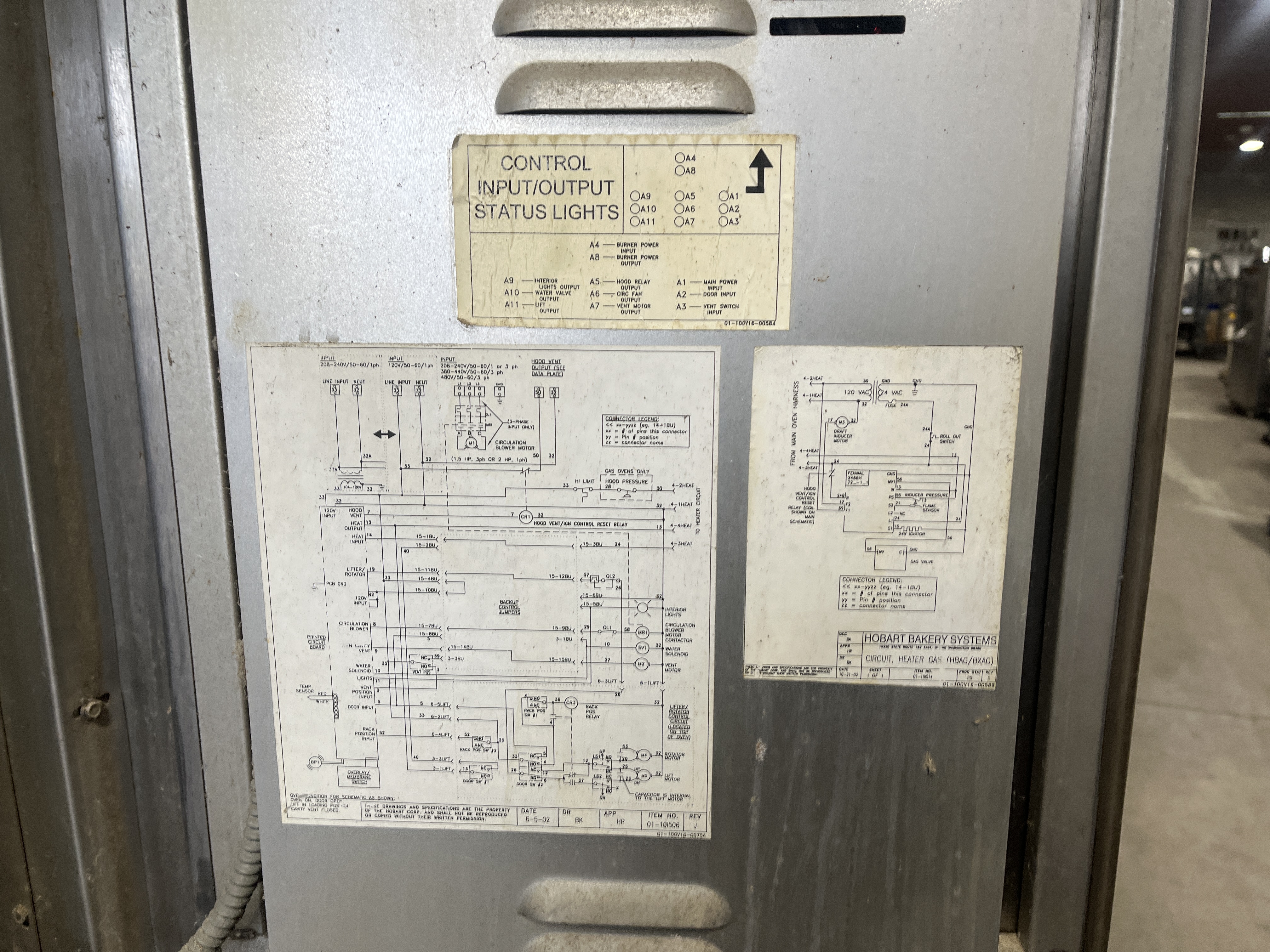 Used Hobart HBA2G Double-Rack Natural Gas Oven