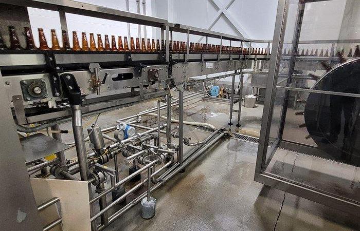 Used Krones Microbrewery Bottling Line