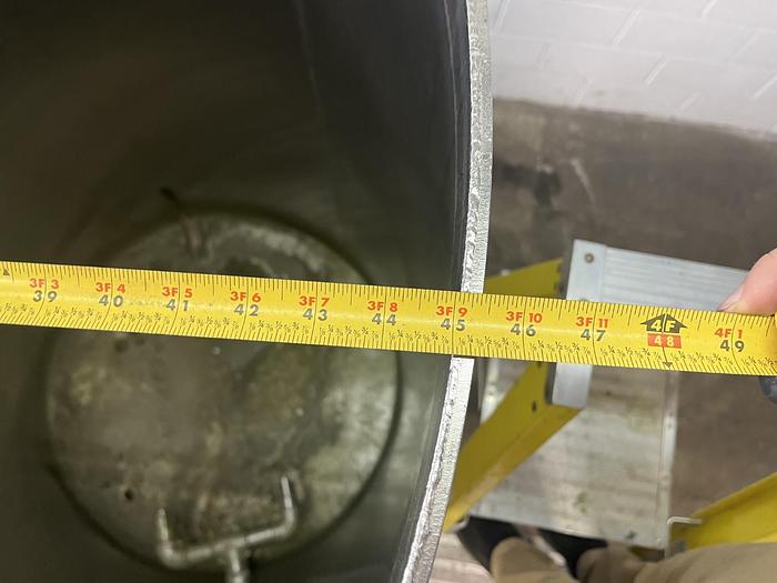 Used 450 Gallon Stainless Steel Tank