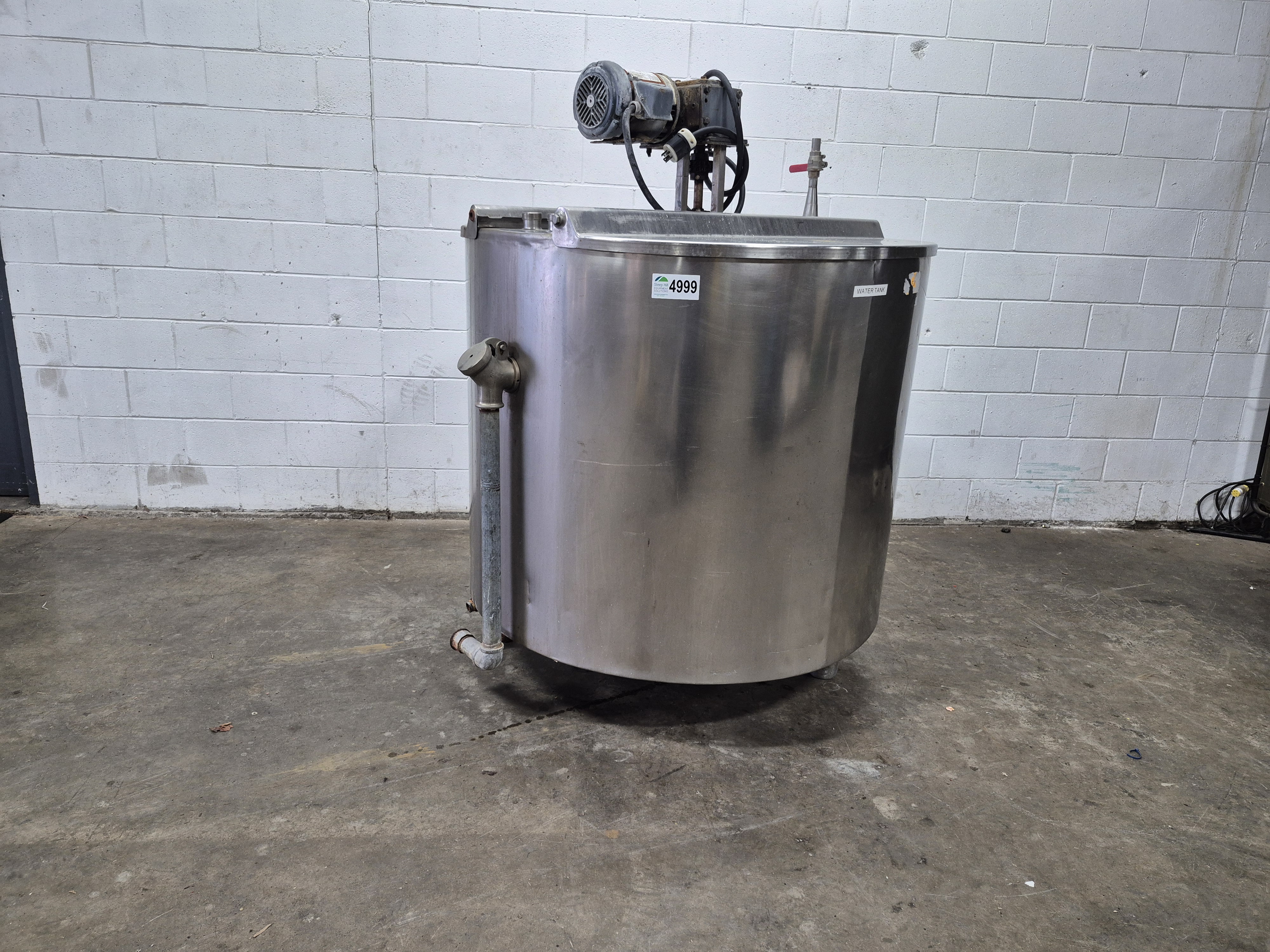 Used 300 Gallon Jacketed Mixing Tank