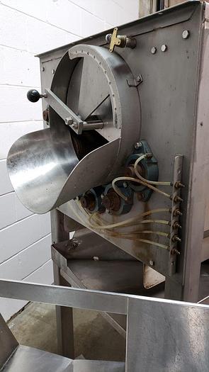 Used Vanmark 6-Roll Abrasive Peeler/Scrubber/Washer