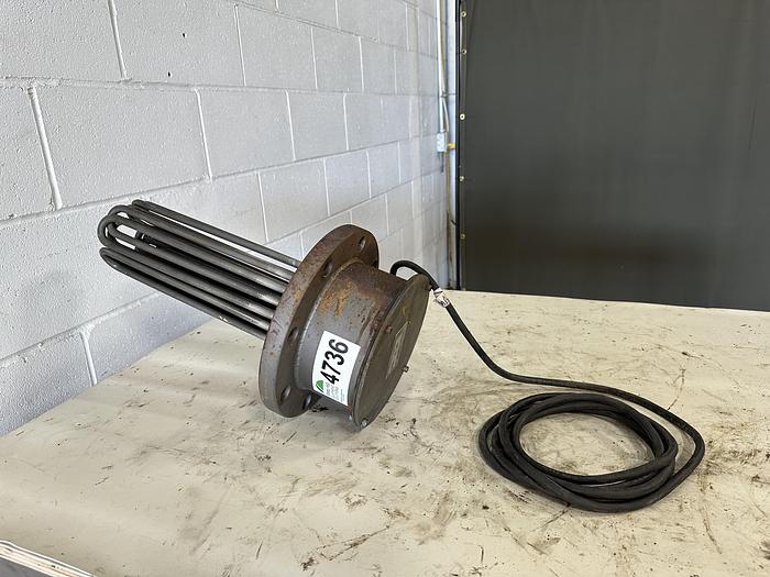 Used ASB PF16 Flange Immersion Heater
