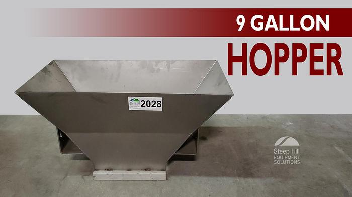 Used 9 Gallon SS Hopper