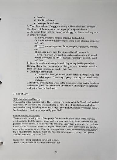 Used Tucs TVF-10-25-C VFFS Bagger