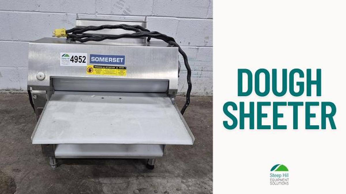 Used Somerset CDR-2000 Double Pass Dough Sheeter