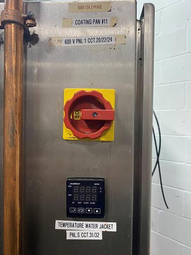 Used Schröter SCC 99 Jacketed Coating Pan