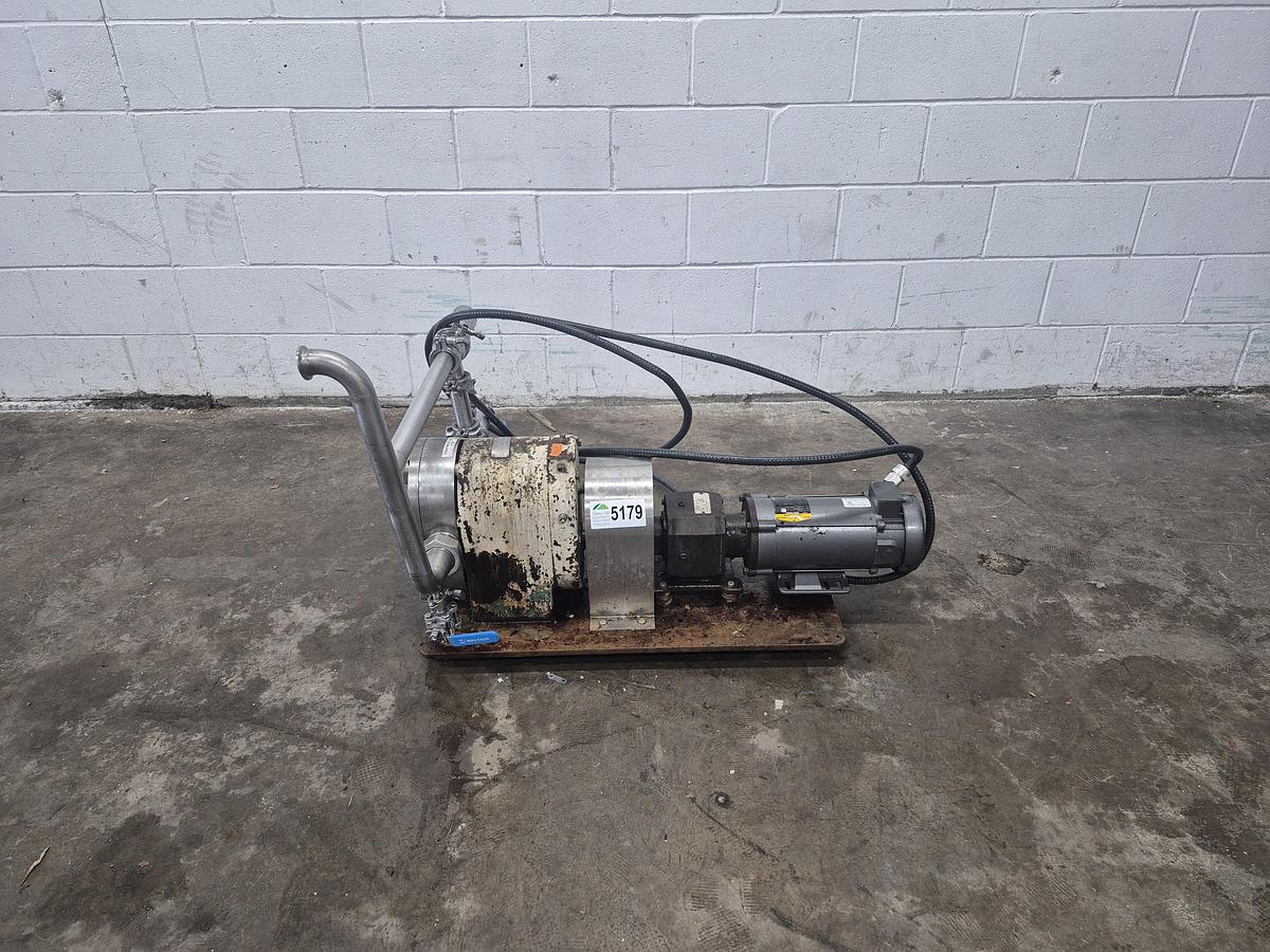 Used Tri-Clover Rotary Lobe Positive Displacement Pump
