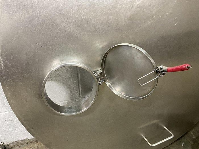 Used 180 Gallon SS Tank with Lid