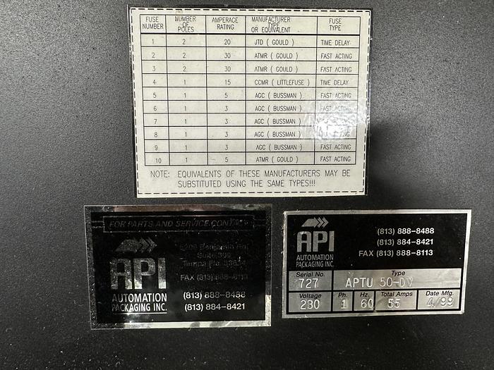 Used Automatic Bar Sealer & Heat Tunnel