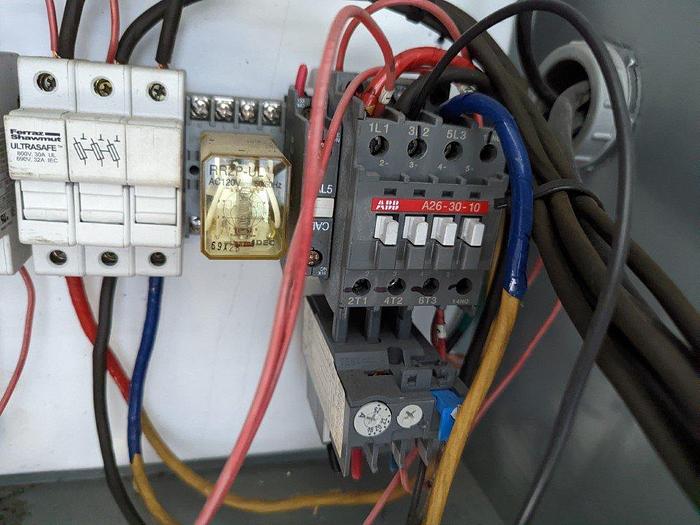 Used VFD Control Panel with Breaker Switch