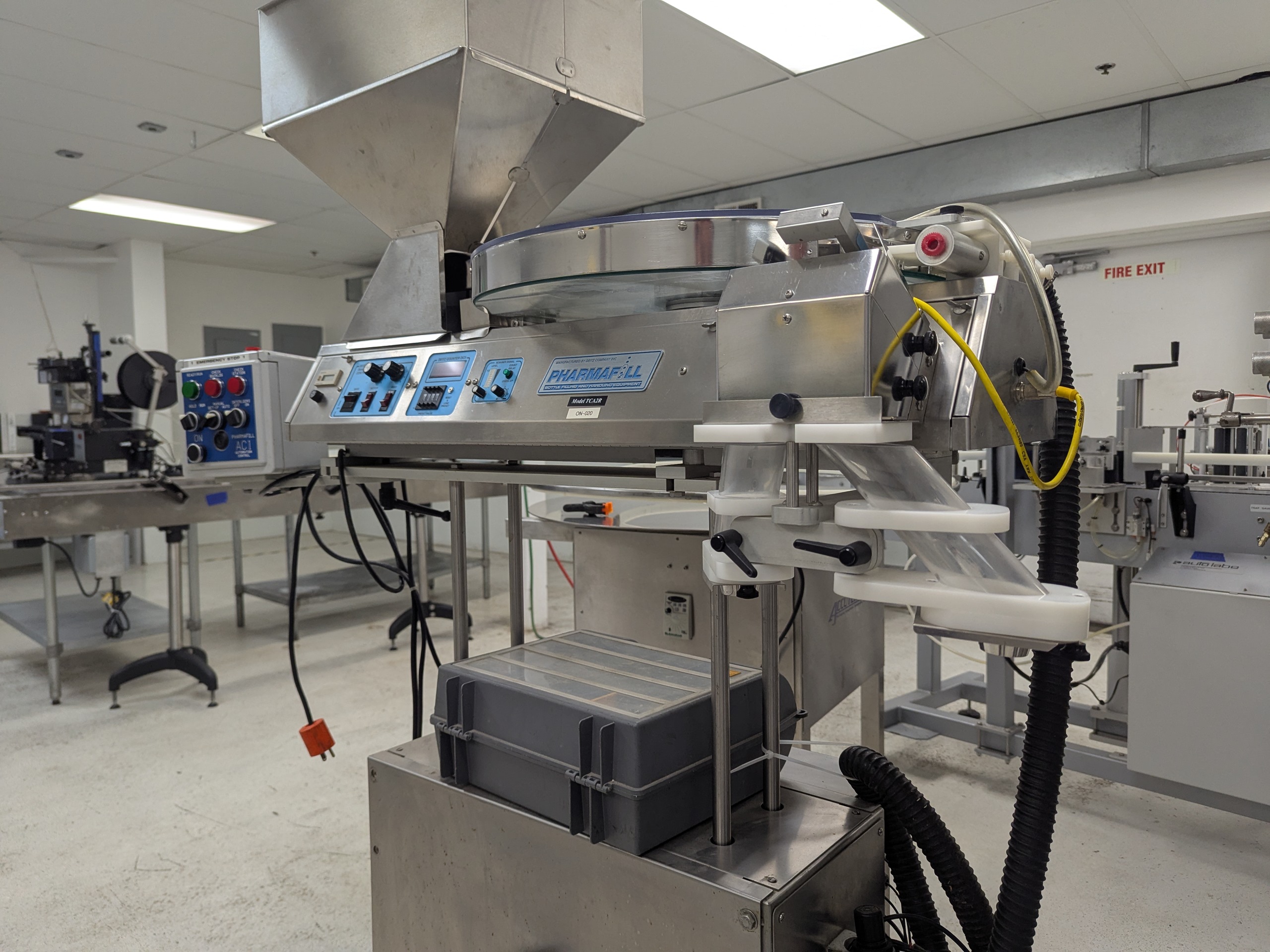 Used Pharmafill Capsule Counter and Bottle Filler