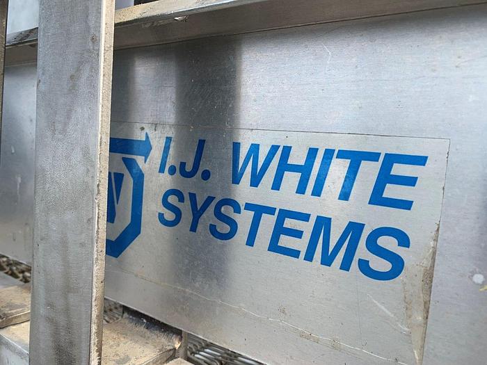 Used I.J. White 20' Long Wire Conveyor