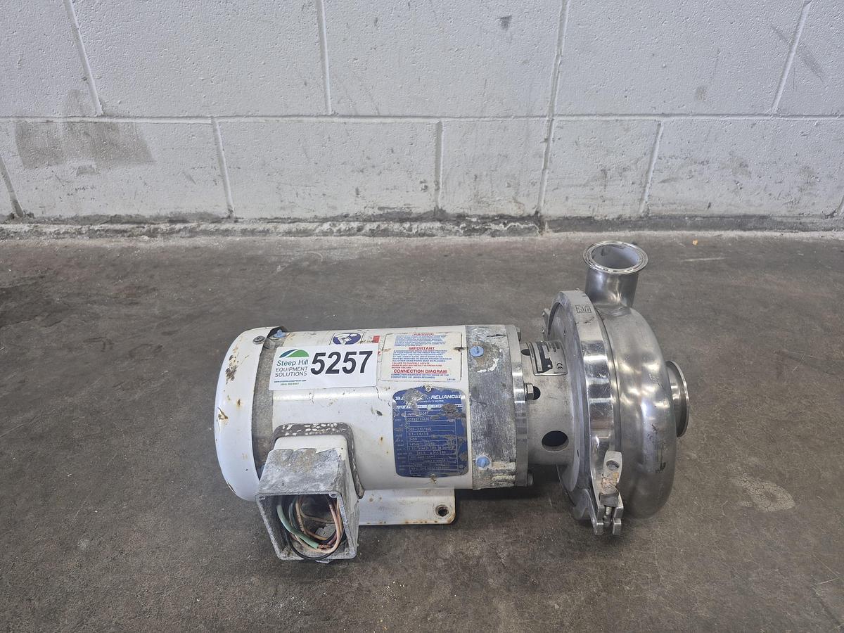 Used Waukesha Cherry-Burrell 200 Series Sanitary Centrifugal Pump