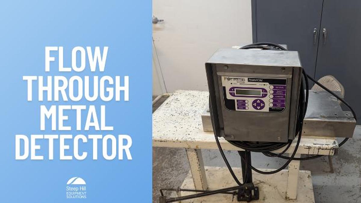 Used Flow Through Metal Detector