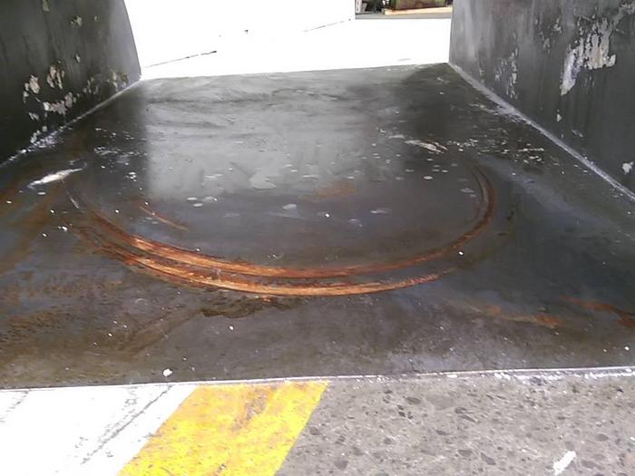 Used Chocolate Hopper with Pneumatic Gate