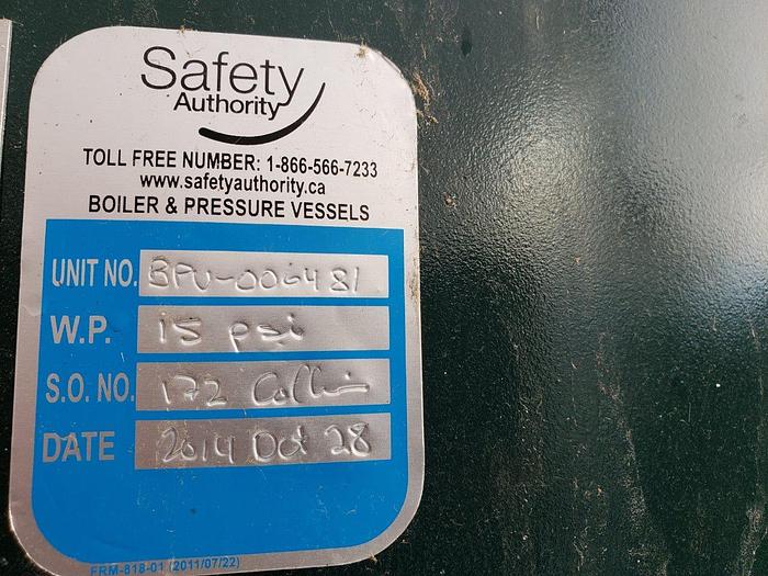 Used Columbia Boiler Company Boiler CT-50