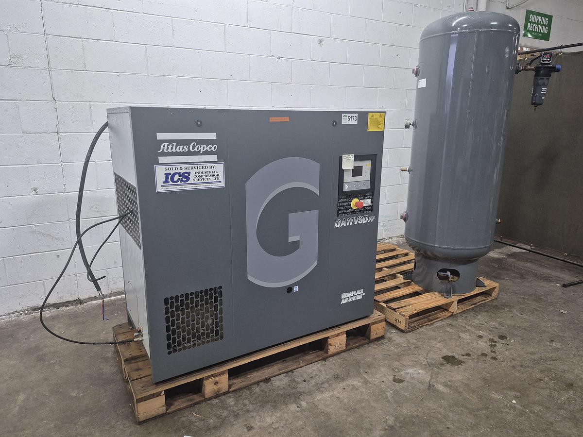Used Atlas Copco GA11VSD Air Compressor