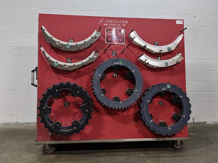 Used Krones A-Frame Parts Cart