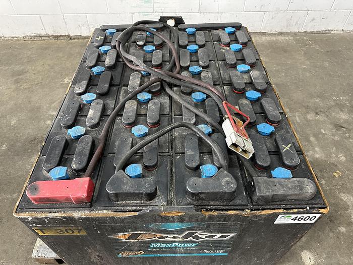 Used Deka MaxPowr 48V Forklift Battery