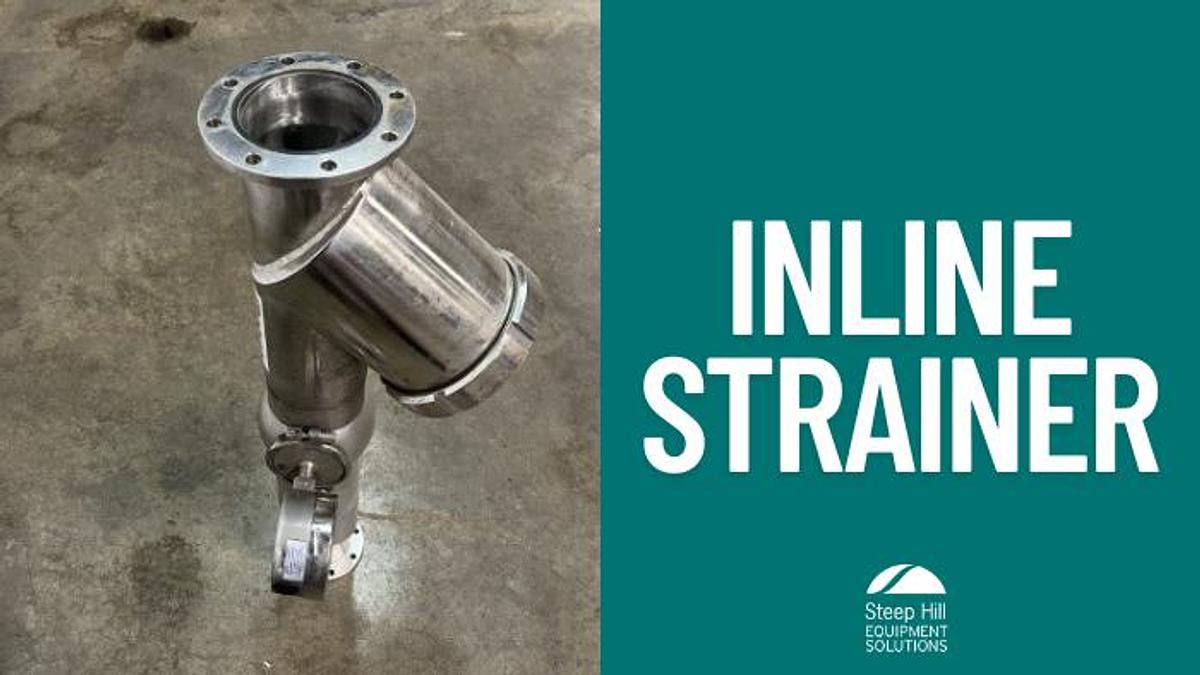Used Inline Y-Type Strainer