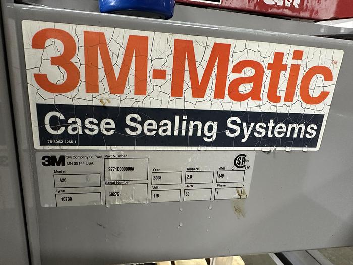 Used 3M-Matic A20 Case Sealer