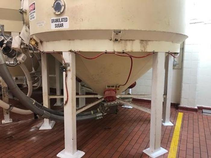 Used Grain Bins with Auger System