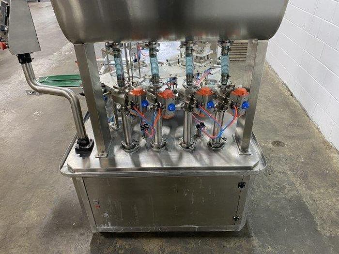 Used Bespacker XBG900-2 Rotary Cup Fill & Seal