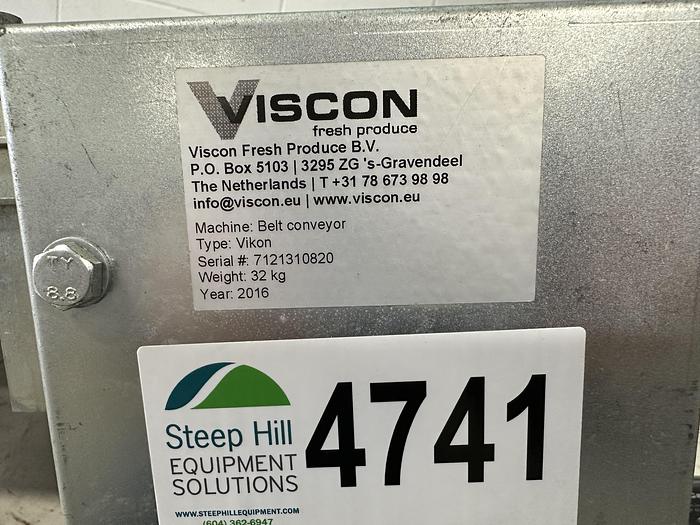 Used Viscon Vikon Belt Conveyor