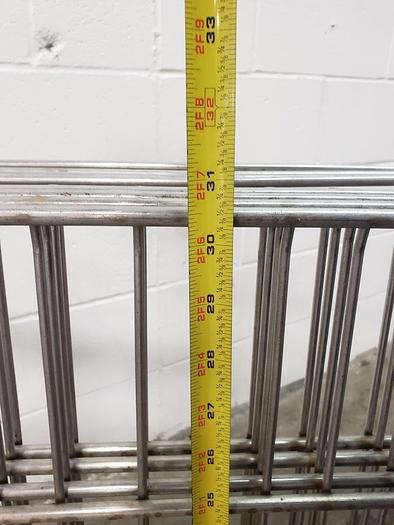 Used SS Turkey Smoke Trays (40)