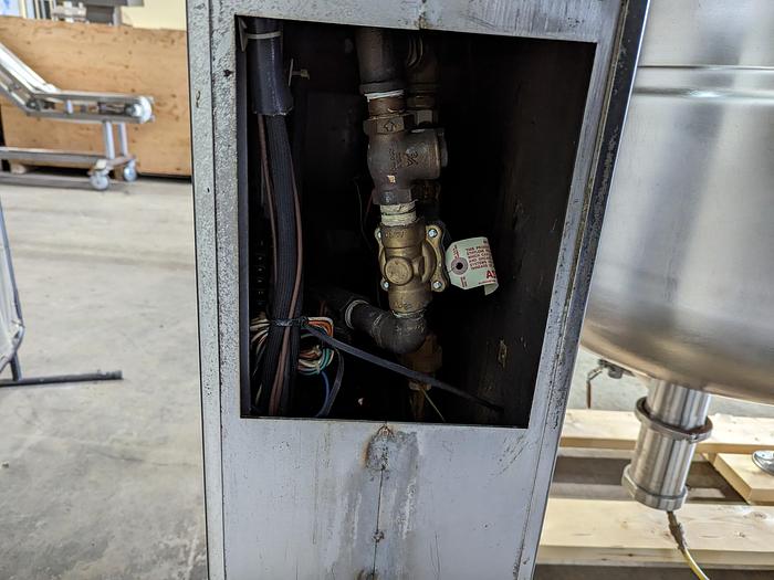 Used Cleveland TMKDL-80T Steam-Jacketed Twin Kettles